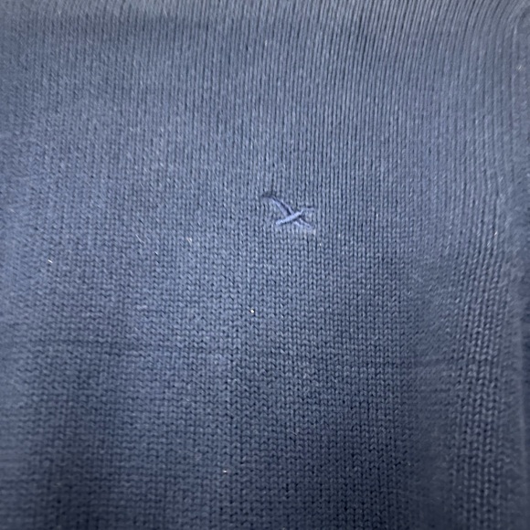 Eddie Bauer Men's Classic Blue Crewneck Sweater - Picture 2 of 4